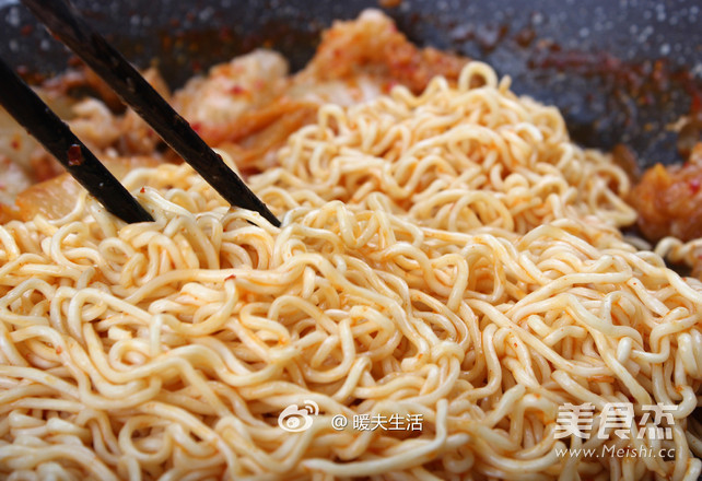 Fried Instant Noodles recipe