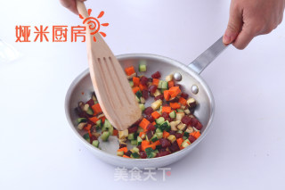 Three Fresh Oyster Sauce Fried Rice recipe