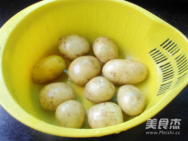 Double Roasted Baby Potatoes recipe