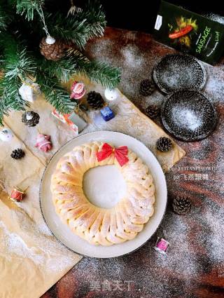 Christmas Wreath Bread recipe