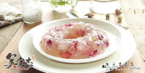 Rose Saponified Rice Jelly recipe