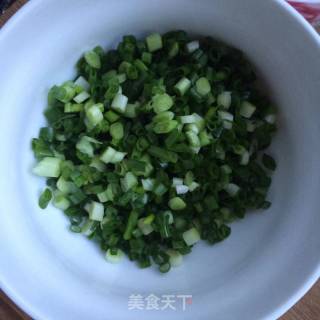 Scrambled Eggs with Scallions recipe