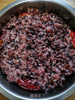 Black and White Glutinous Rice Eight-treasure Rice recipe