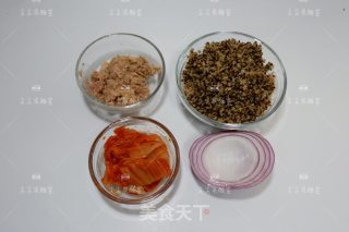 Spicy Cabbage Tuna Quinoa Rice recipe