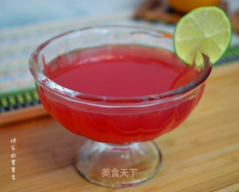 Watermelon Lemon Cocktail Juice recipe