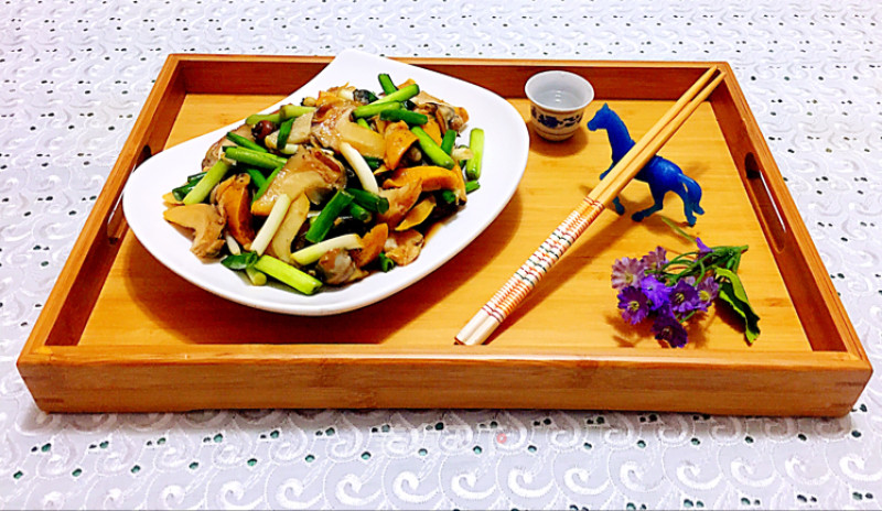 Side Dishes Mixed with Fake Abalone recipe