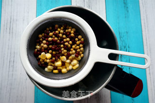 Corn Red Bean Soy Milk recipe