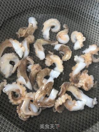 Octopus Mixed with Ginger recipe