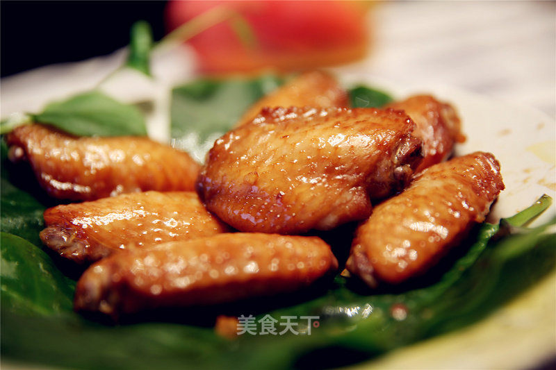 #aca烤明星大赛#homemade Garlic Chicken Wings