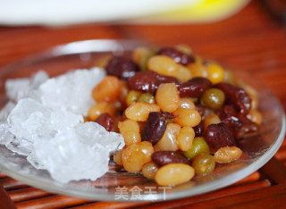 Lotus Seed Lily Honey Bean Syrup recipe