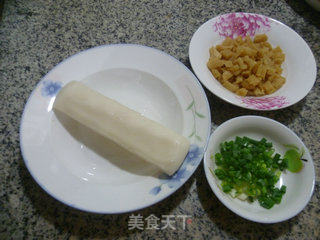 Stir-fried Rice Cake with Dried Radish recipe