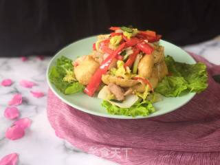 Stir-fried Chinese Cabbage with Tofu in Oil recipe