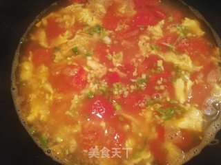 Tomato and Egg Soup recipe