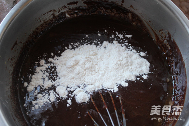 Truffle Brownie Cake recipe