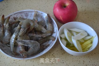 Apple Shrimp in Tomato Sauce recipe