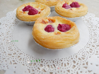 Lime Purple Sweet Potato Tart recipe