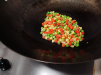 Fried Rice with Meat recipe