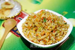 Fried Fish Roe Rice recipe