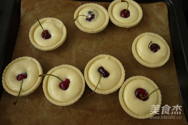 Cherry Cake Tart recipe