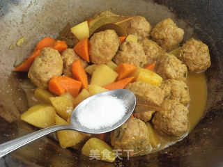 Curry Beef Balls recipe