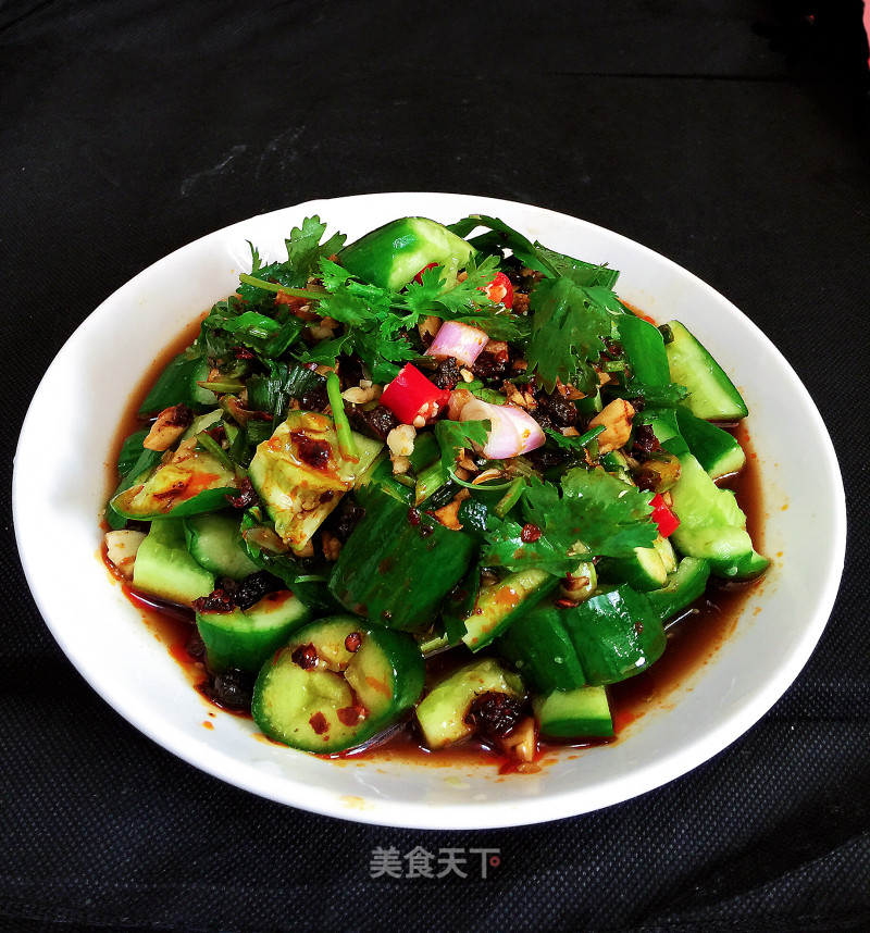 Hot and Sour Cucumber recipe