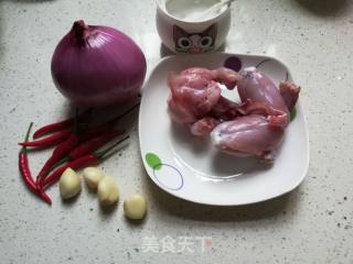 Fried Bullfrog with Onion recipe