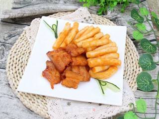 #四节baking Contest Cum是爱吃节#orleans Barbecue Sliced Rice Cake recipe