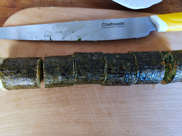 Vegetable Cheese Nori Roll recipe