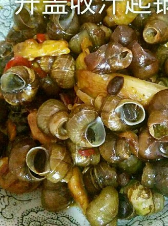 Stir-fried Escargot recipe