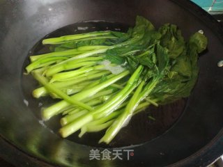 Cantonese Choy Sum with Oyster Sauce recipe