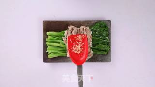 Steamed Beef with Chinese Kale recipe