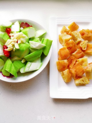 Loofah Fried Dough Sticks recipe