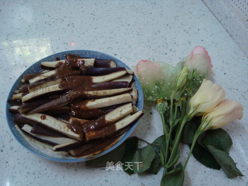 Eggplant with Sesame Sauce recipe