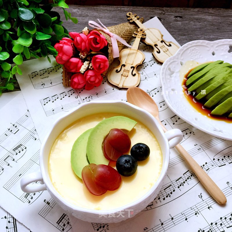 Milk Steamed Egg recipe