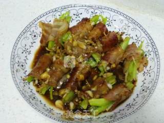 Bacon Roll with Enoki Mushroom recipe
