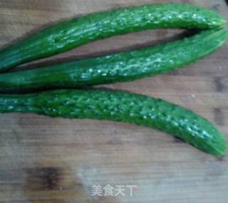 Cucumber Strips recipe