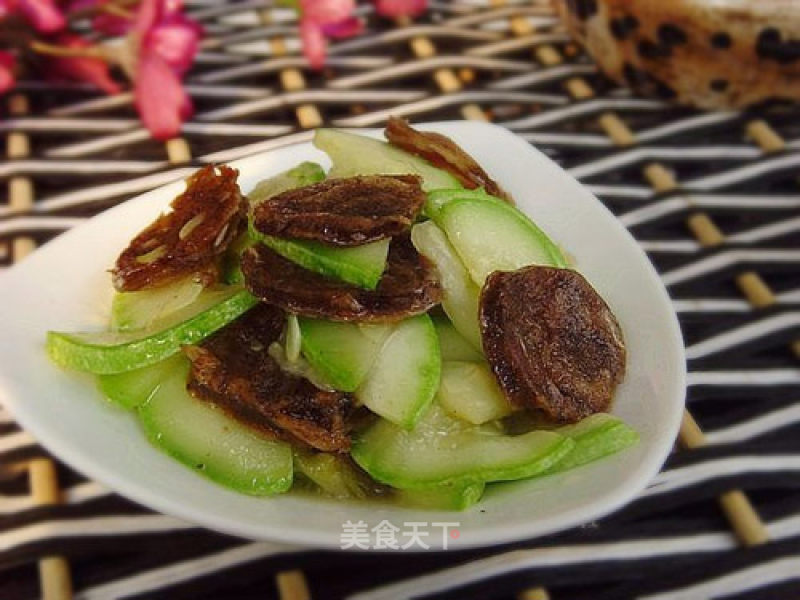 Zucchini Fried Sausage recipe