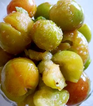 Candied Plums recipe