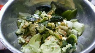 Shredded Sauce and Mixed Vegetables recipe