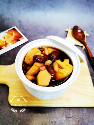 Lotus Root, Red Dates and Taro Soup recipe
