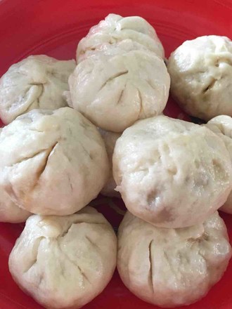 Scallion Pork Buns recipe