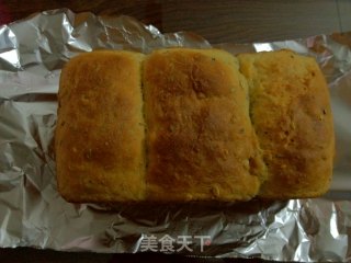 Multigrain Toast (combination of Bread Machine and Oven) recipe