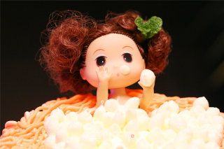 Bathing Doll Cake recipe