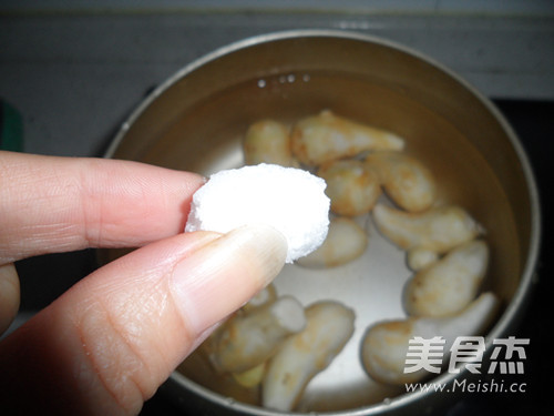 Taro Roasted Water Chestnut recipe