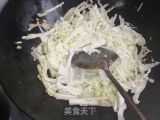 #快手素菜#shredded Cabbage in Oyster Sauce recipe