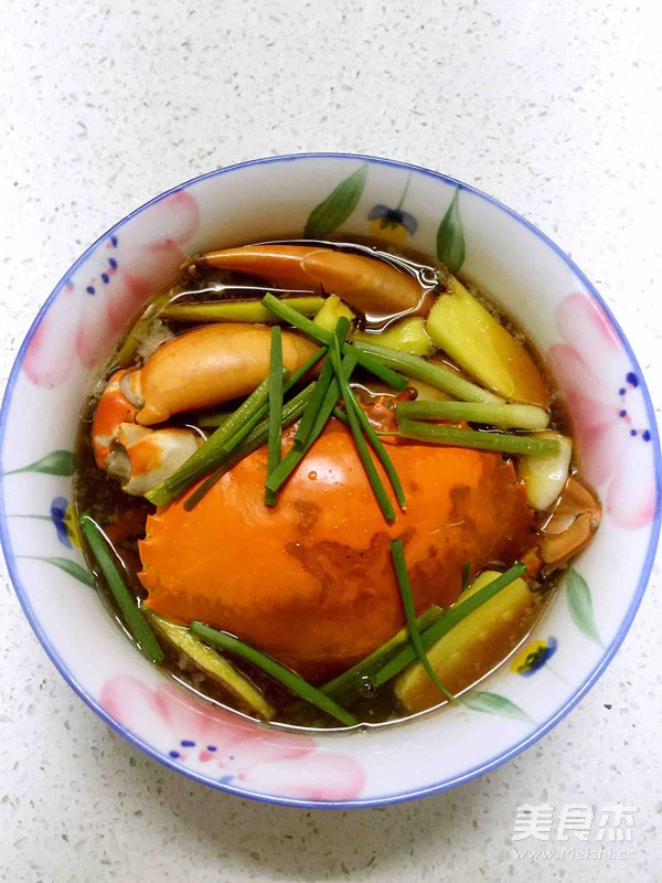 Stewed Mud Crab with Wine recipe