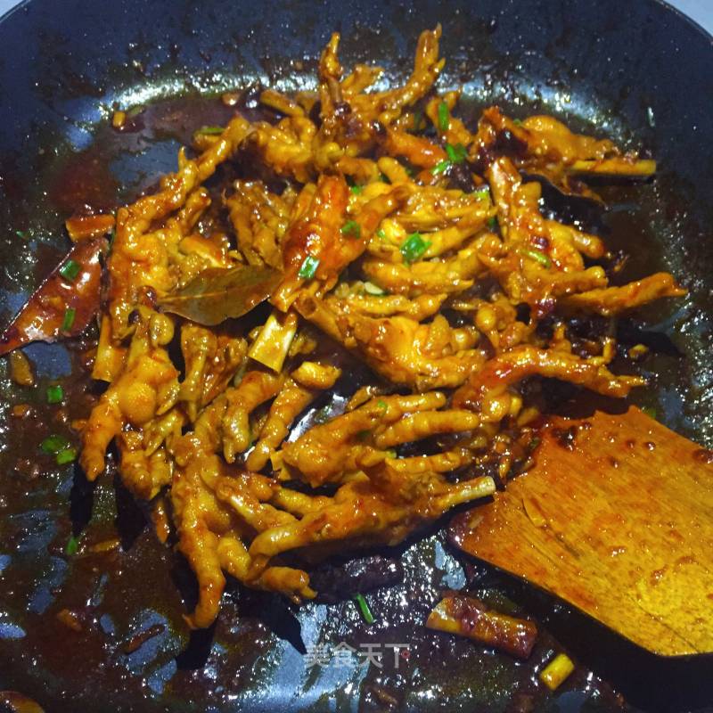 Korean Style Hot Chicken Feet recipe