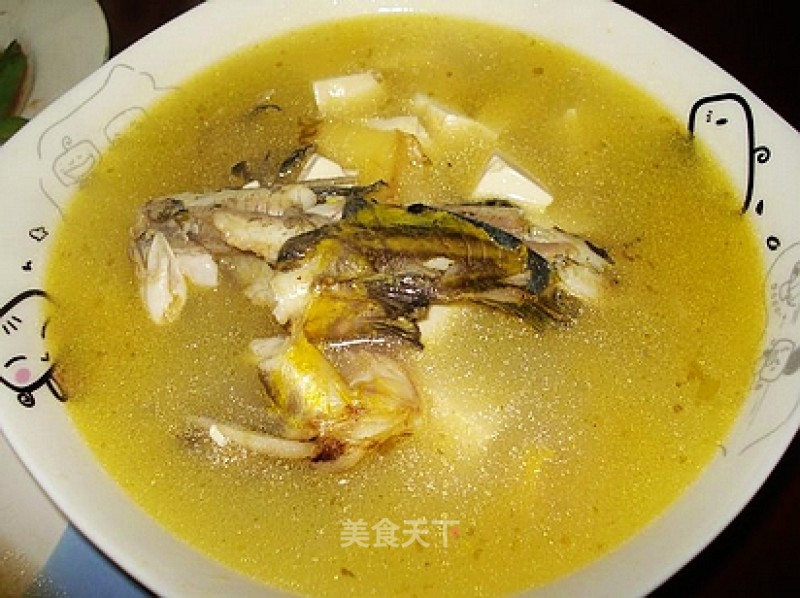 Ang Thorn Fish Tofu Soup recipe