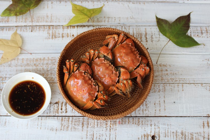 Steamed Hairy Crabs recipe