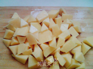 Stewed Potatoes with Chicken Wings recipe